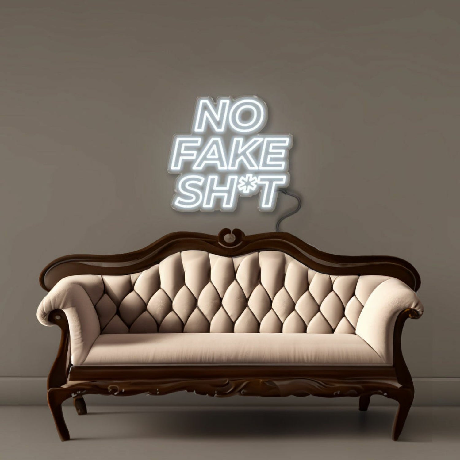 No Fake Shit Led Neon Signs | Shineneon