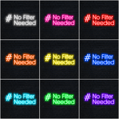 No Filter Needed LED Neon Sign - Shineneon