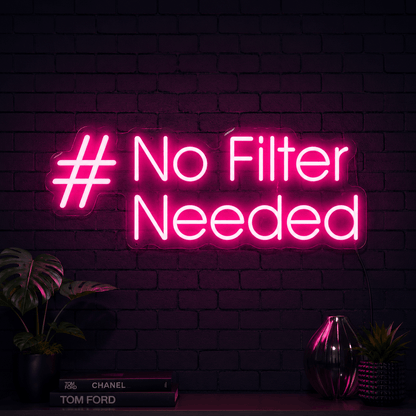 No Filter Needed LED Neon Sign - Shineneon