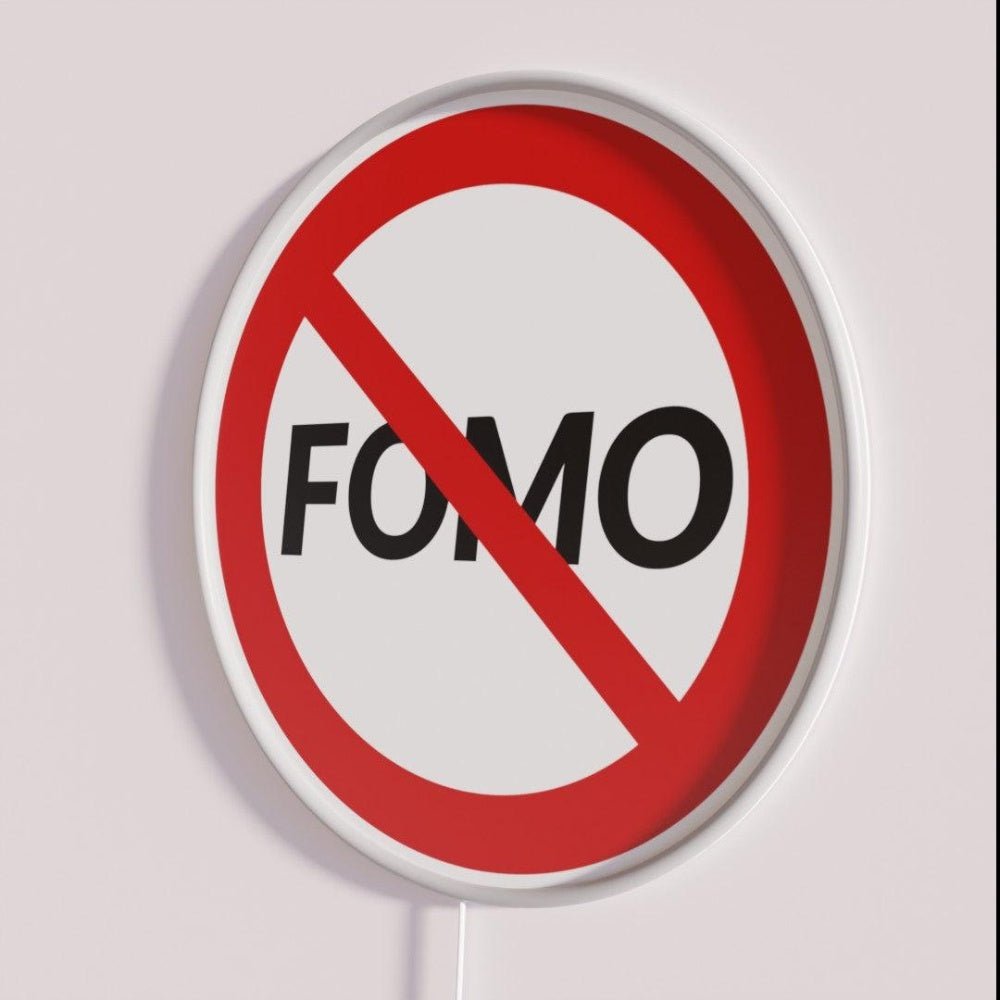 No Fomo Rgb Led Neon Sign - Shineneon