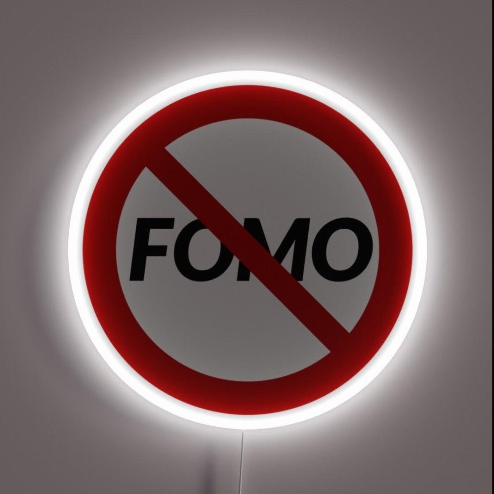 No Fomo Rgb Led Neon Sign - Shineneon