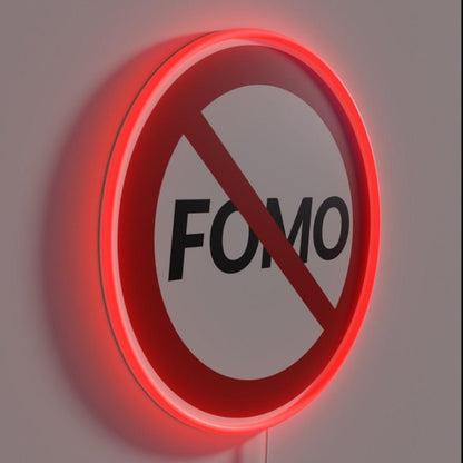 No Fomo Rgb Led Neon Sign - Shineneon