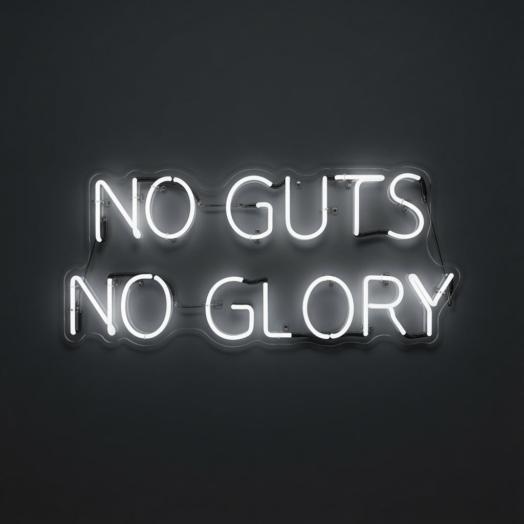 No Guts No Glory LED Neon Sign - 01 Original Product Image