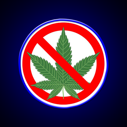 No Hemp Inspired Green Leaf Led Neon Sign Rgb Color - LED neon sign view 5