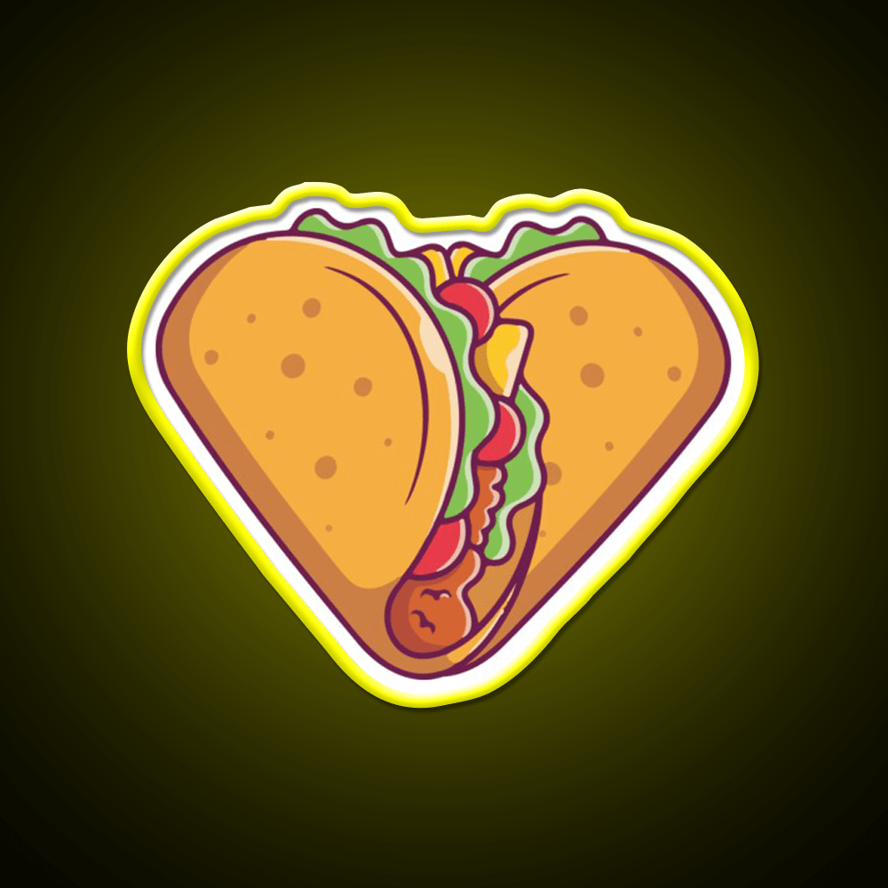 No Love No Taco Led Neon Sign Mexican Food Sign Rgb Color - Shineneon