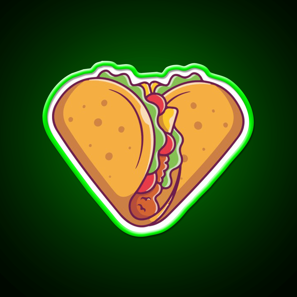No Love No Taco Led Neon Sign Mexican Food Sign Rgb Color - Shineneon
