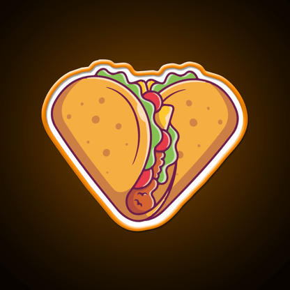 No Love No Taco Led Neon Sign Mexican Food Sign Rgb Color - Shineneon