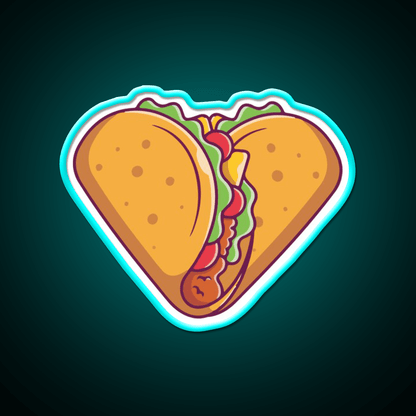No Love No Taco Led Neon Sign Mexican Food Sign Rgb Color - Shineneon