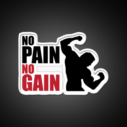 No Pain No Gain Gym Fitness Led Neon Sign Rgb Color