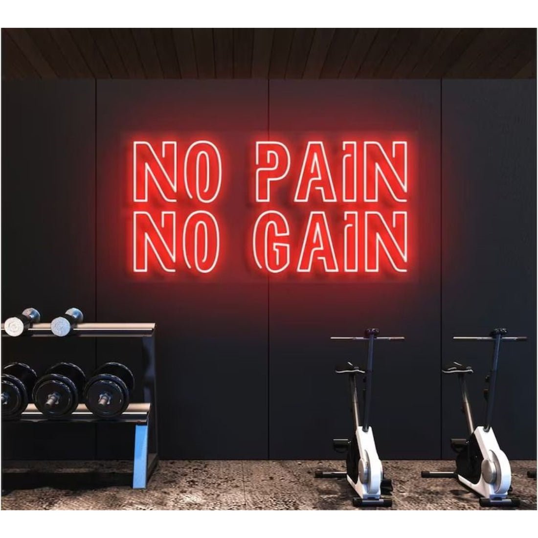 No Pain No Gain Led Led Sign Business Neon Sign - Shineneon