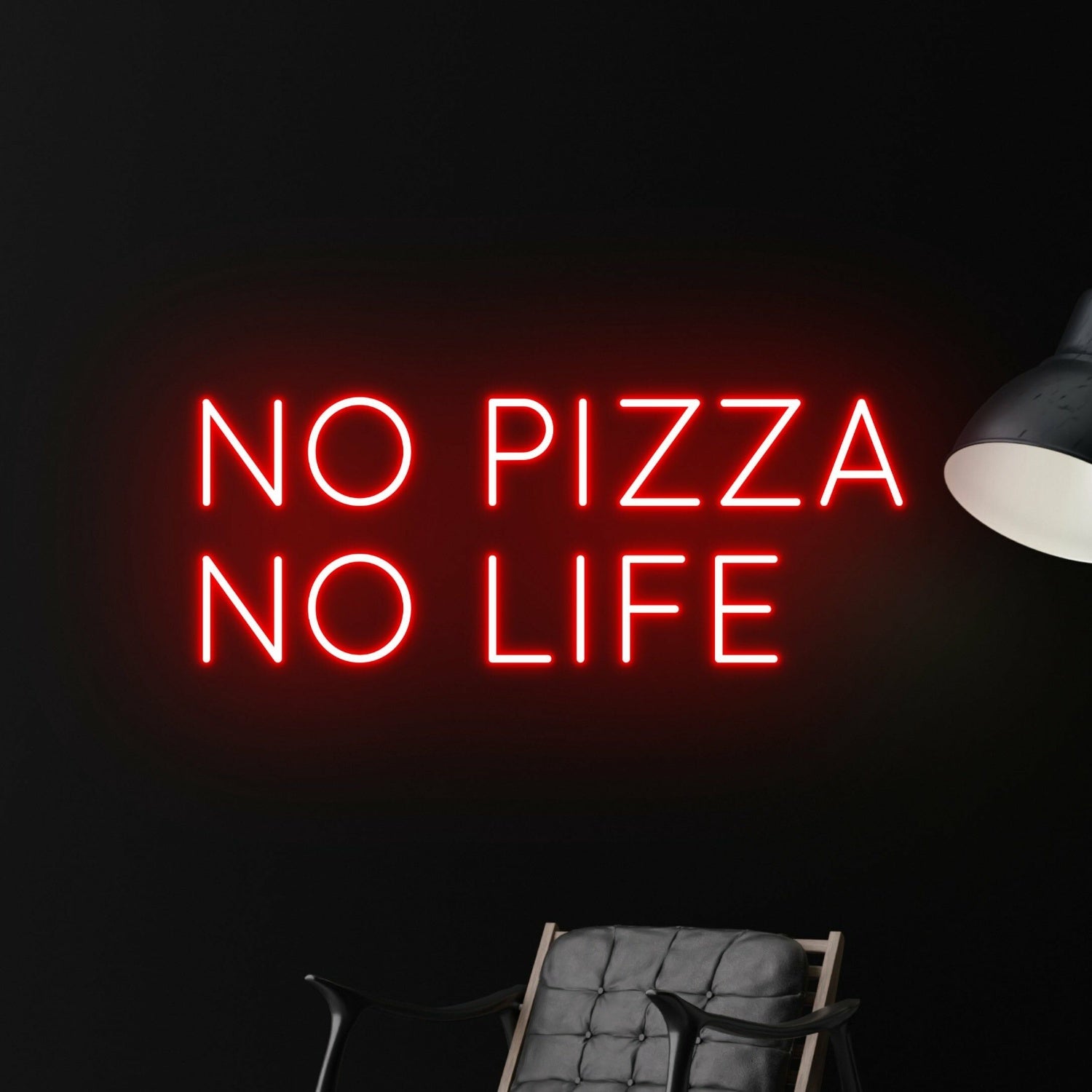 No Pizza No Life Led Neon Sign Restaurant Pizza Bar Club Decor | Shineneon