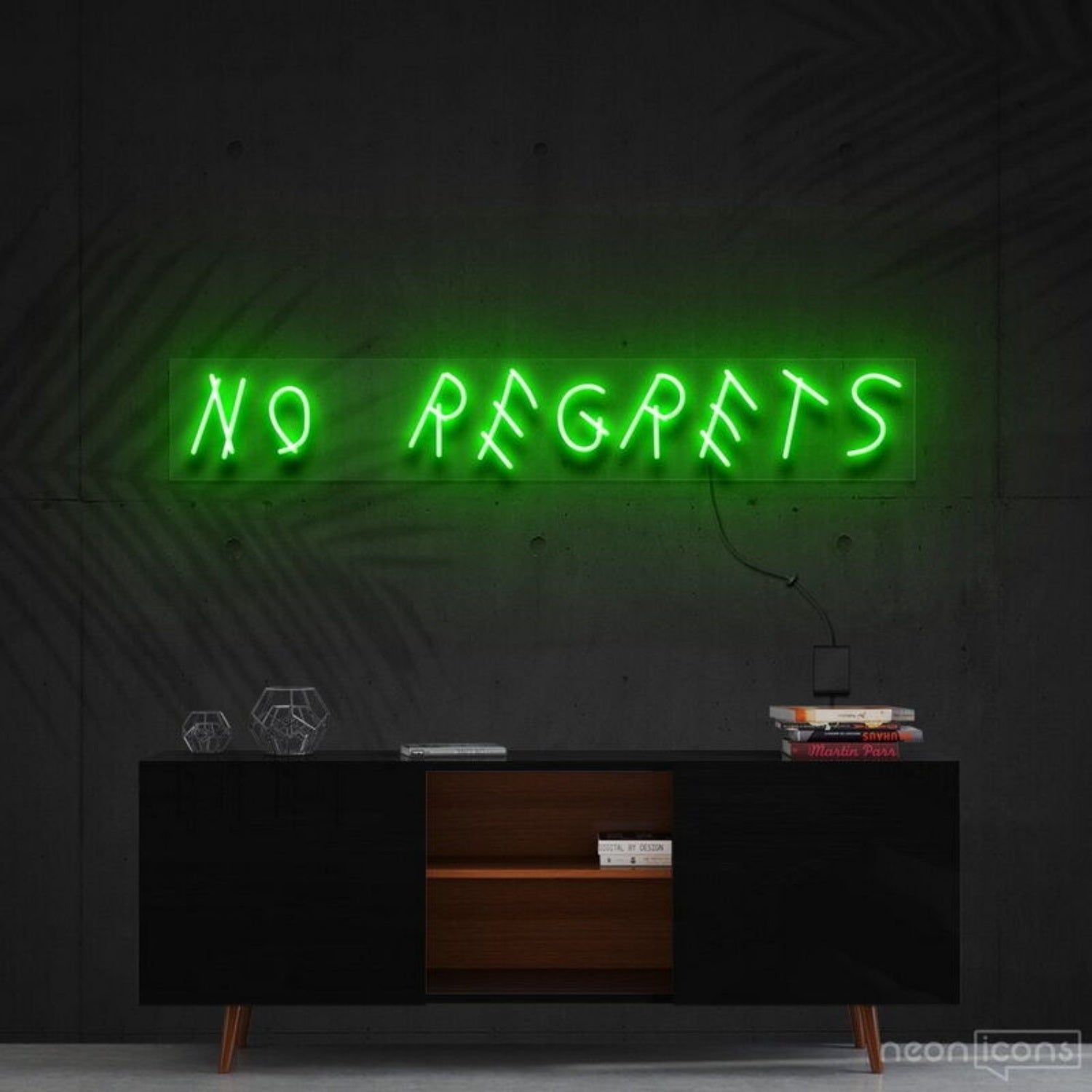 No Regrets Led Neon Sign For Motivational Spaces | Shineneon