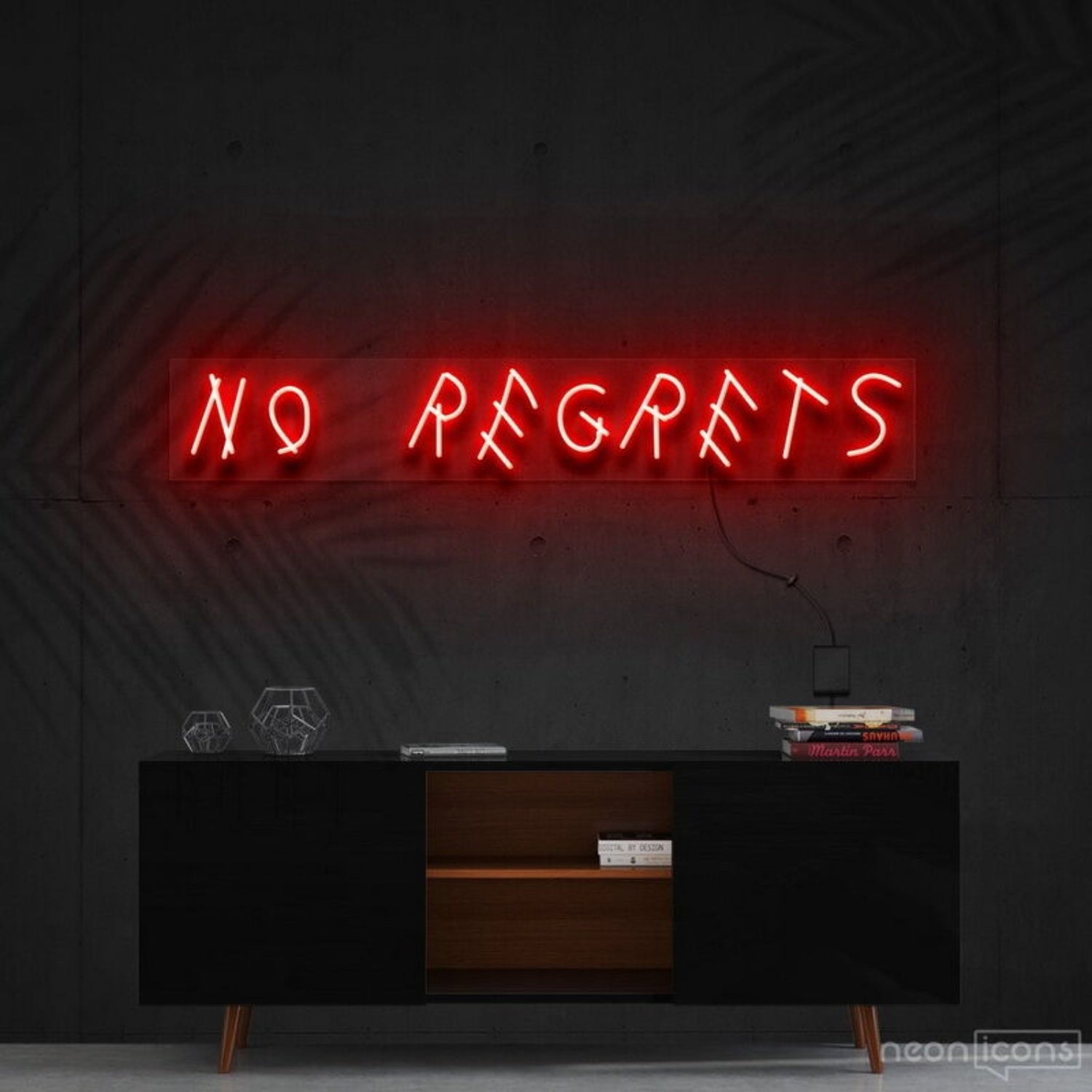 No Regrets Led Neon Sign For Motivational Spaces | Shineneon