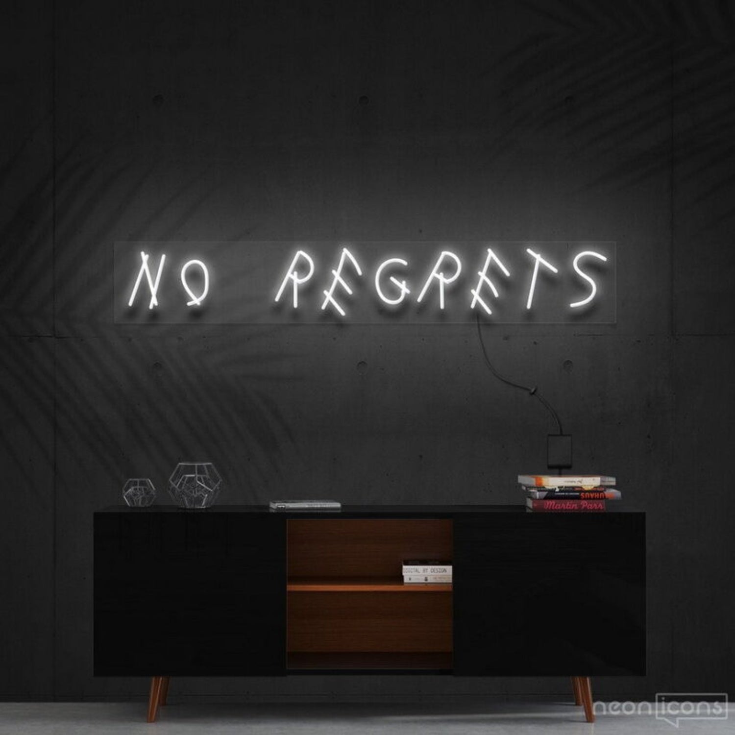No Regrets Led Neon Sign For Motivational Spaces | Shineneon