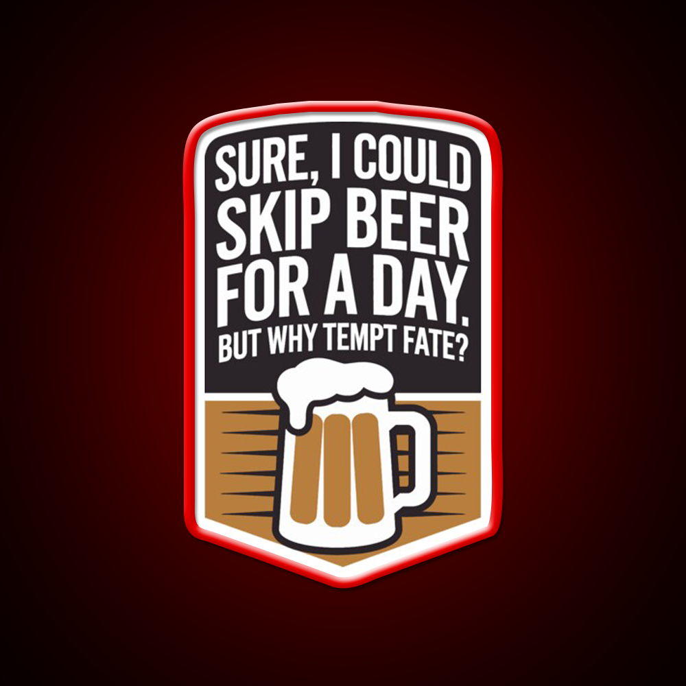 No Skip Beer Club Man Cave Bar Led Neon Sign Rgb Color