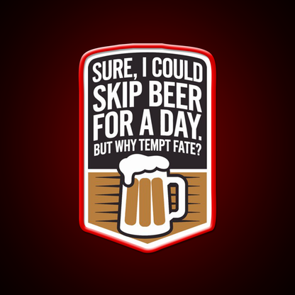 No Skip Beer Club Man Cave Bar Led Neon Sign Rgb Color