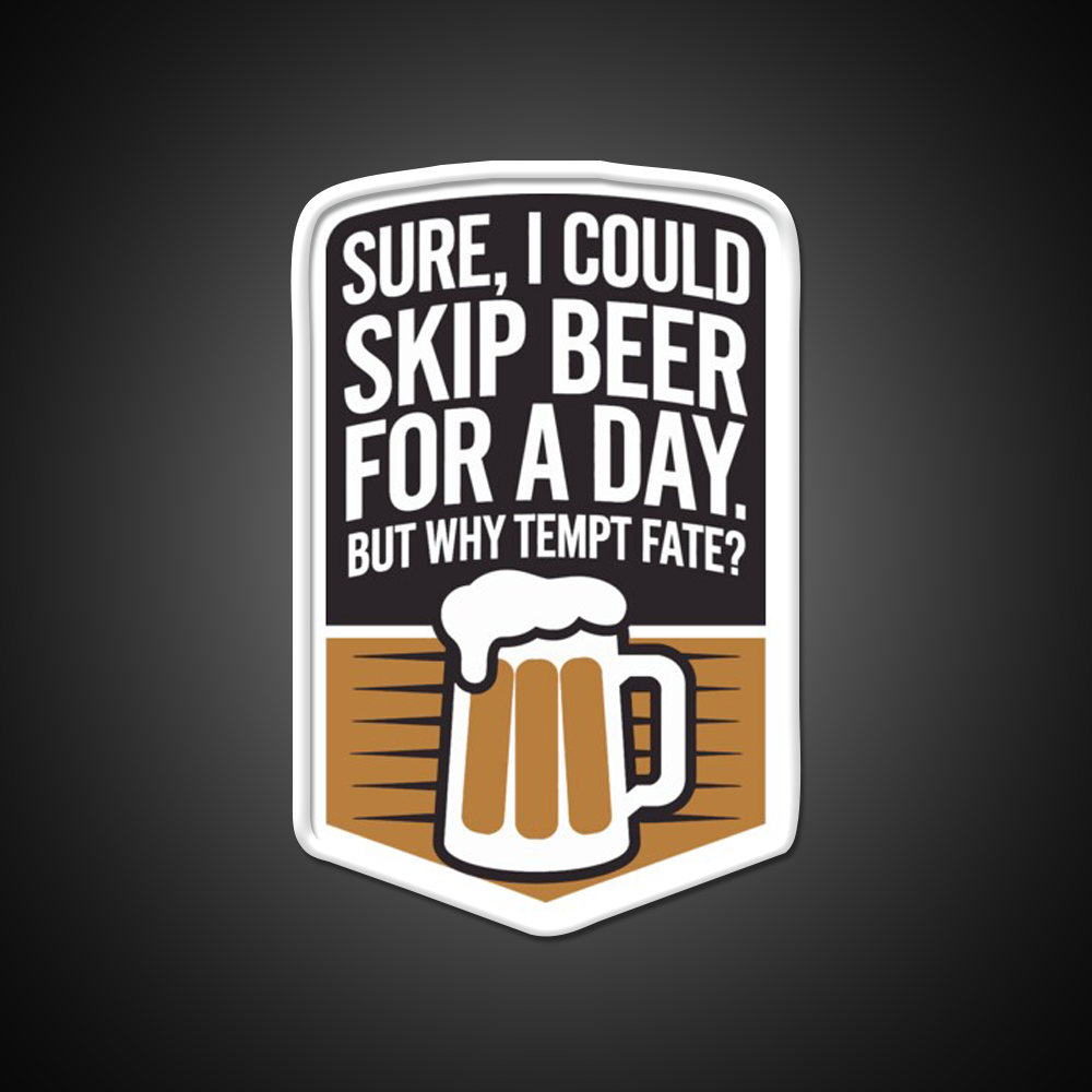 No Skip Beer Club Man Cave Bar Led Neon Sign Rgb Color