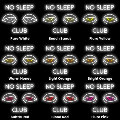 No Sleep Club Led Neon Sign | Shineneon