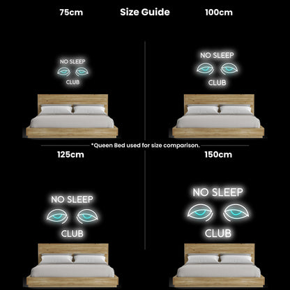 No Sleep Club Led Neon Sign | Shineneon