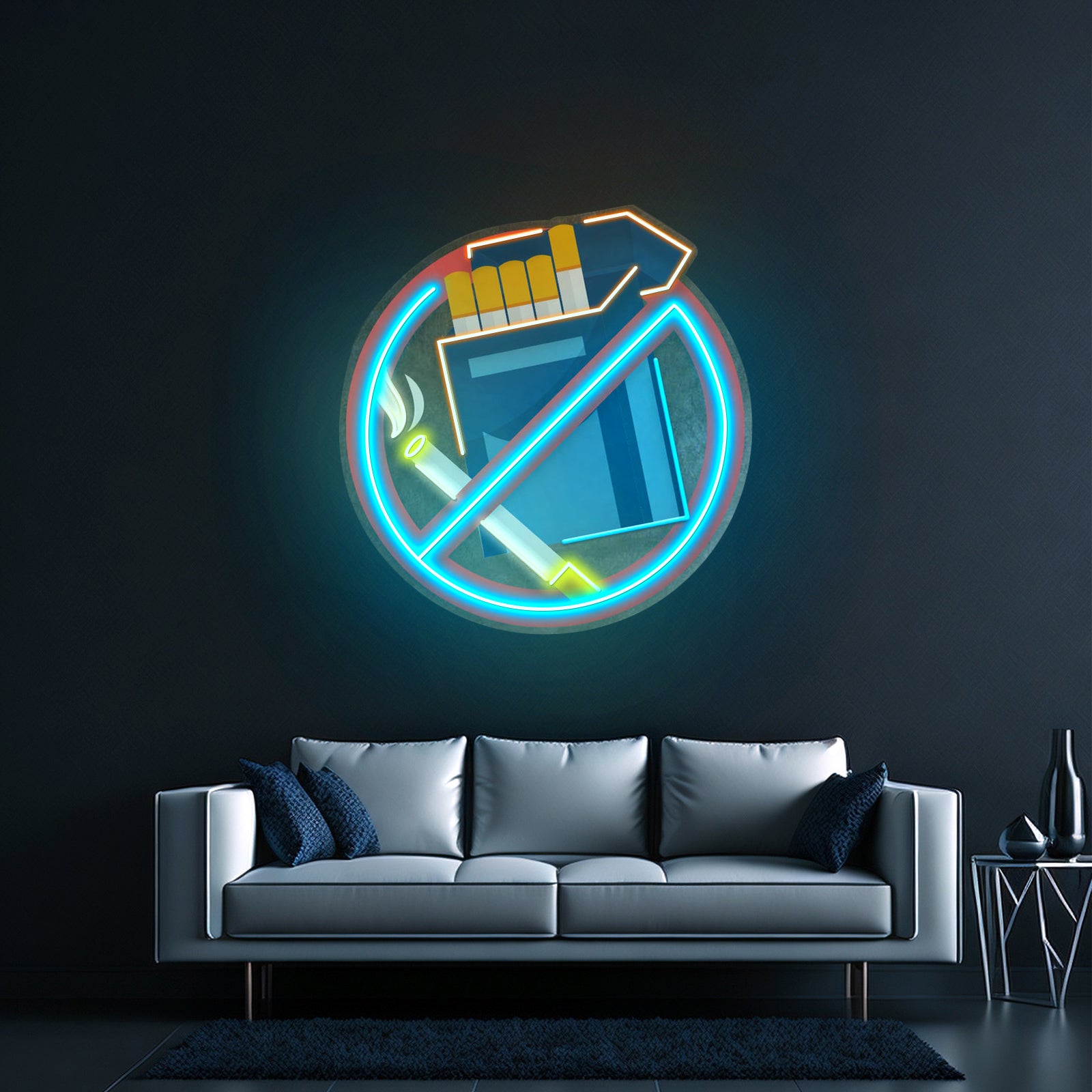 Noel Bauble Christmas Led Neon Acrylic Artwork For Sale