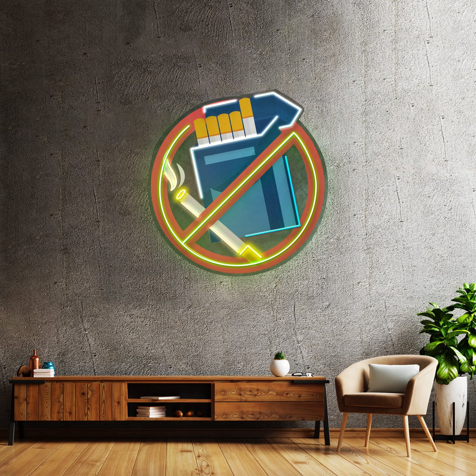 Noel Bauble Christmas Led Neon Acrylic Artwork For Sale