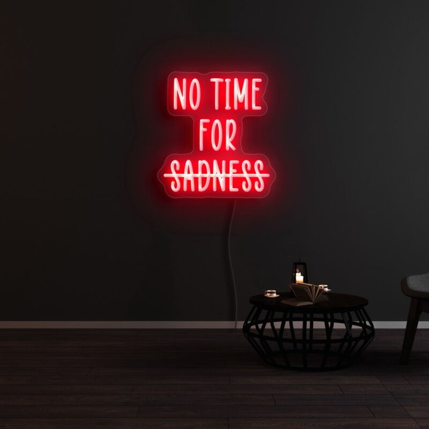 No Time Fsadness Led Neon Sign | Shineneon