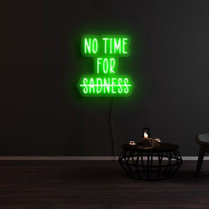 No Time Fsadness Led Neon Sign | Shineneon