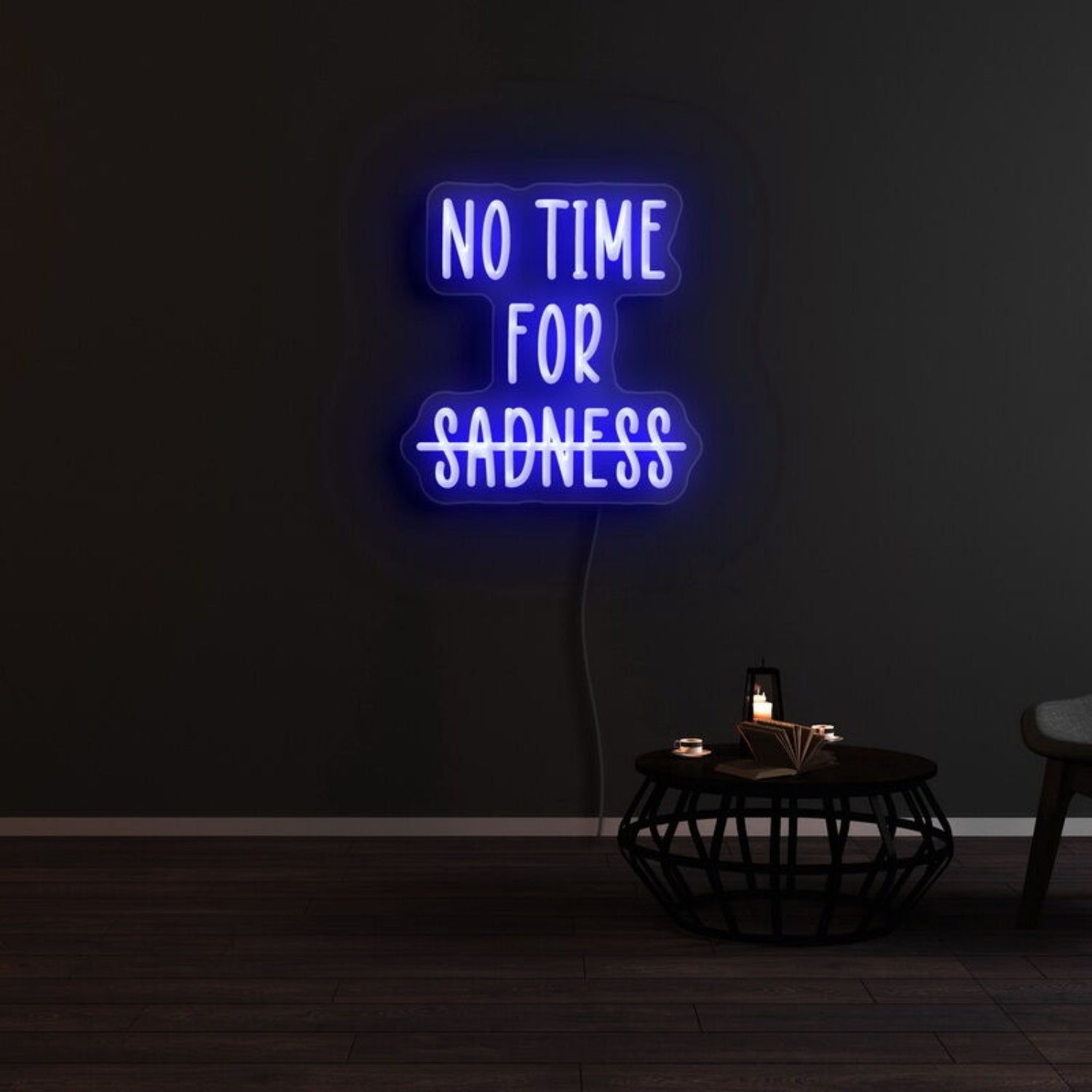 No Time Fsadness Led Neon Sign | Shineneon