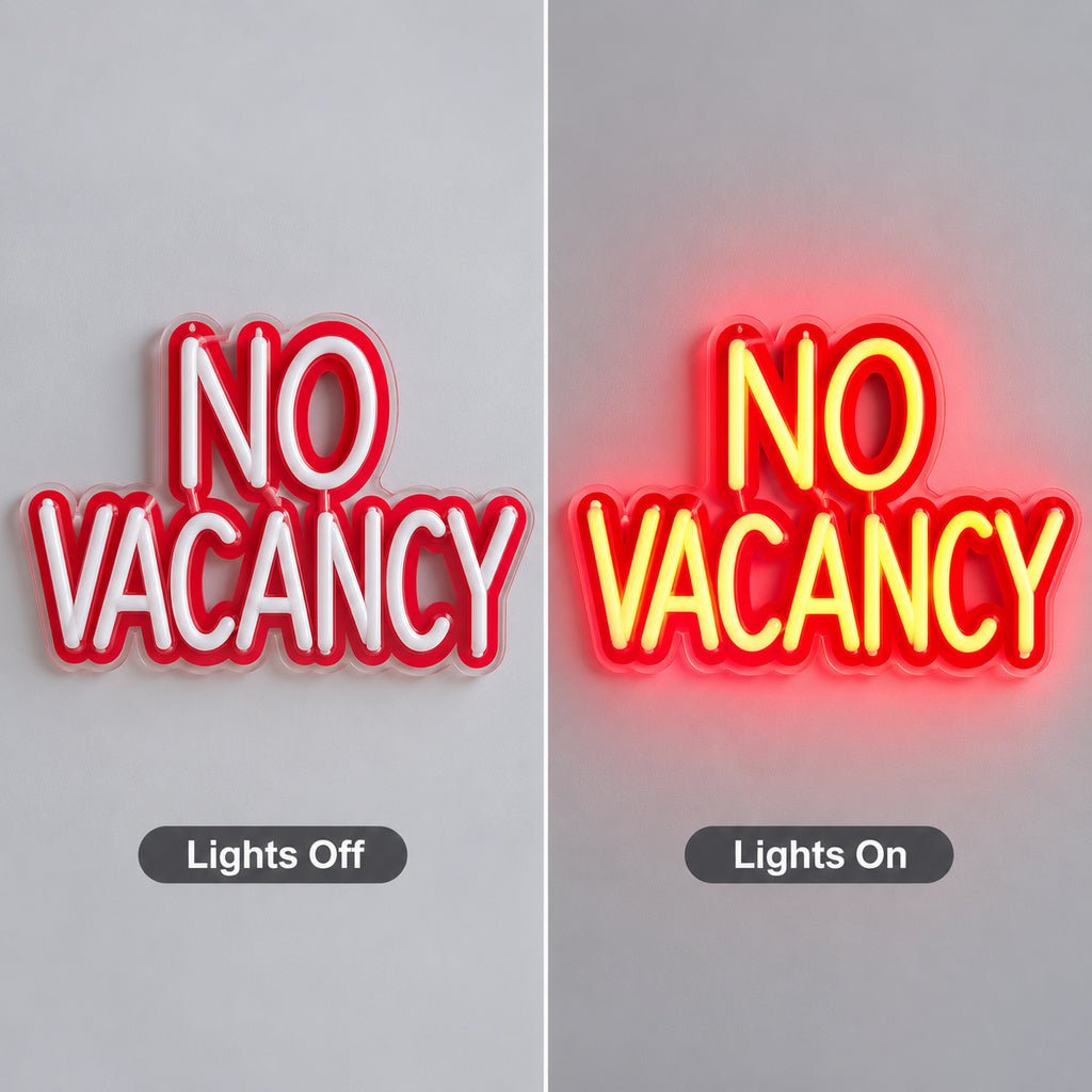 No Vacancy LED Neon Sign - Shineneon