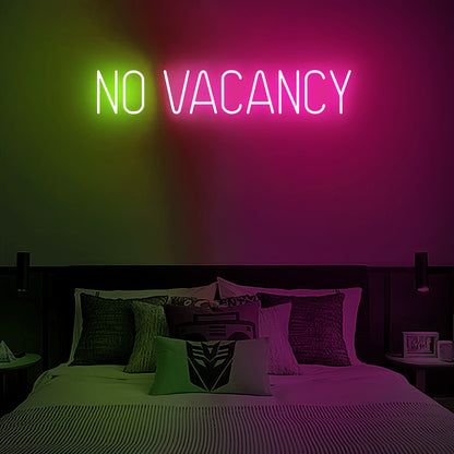 No Vacancy Neon Sign For A Full House | Shineneon