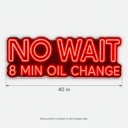 No Wait Custom LED Neon Sign | e77bdf0c8ca4df970157360edc7b5ca163e96895c564d59c1b3e503f22db30d8 | dimensions