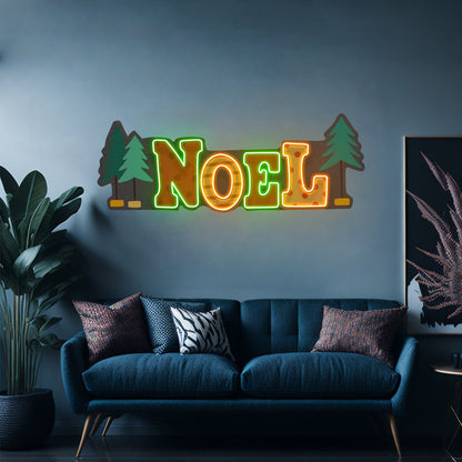 Noel Scene Neon Sign For Sale - Shineneon