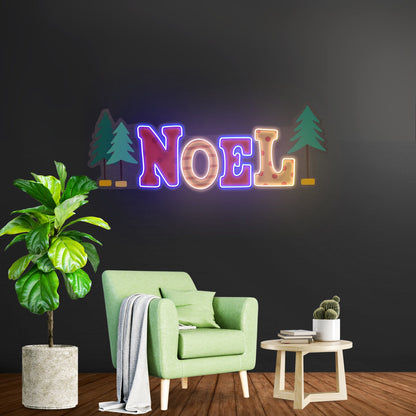 Noel Scene Neon Sign For Sale - Shineneon