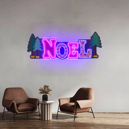 Noel Scene Neon Sign For Sale - Shineneon