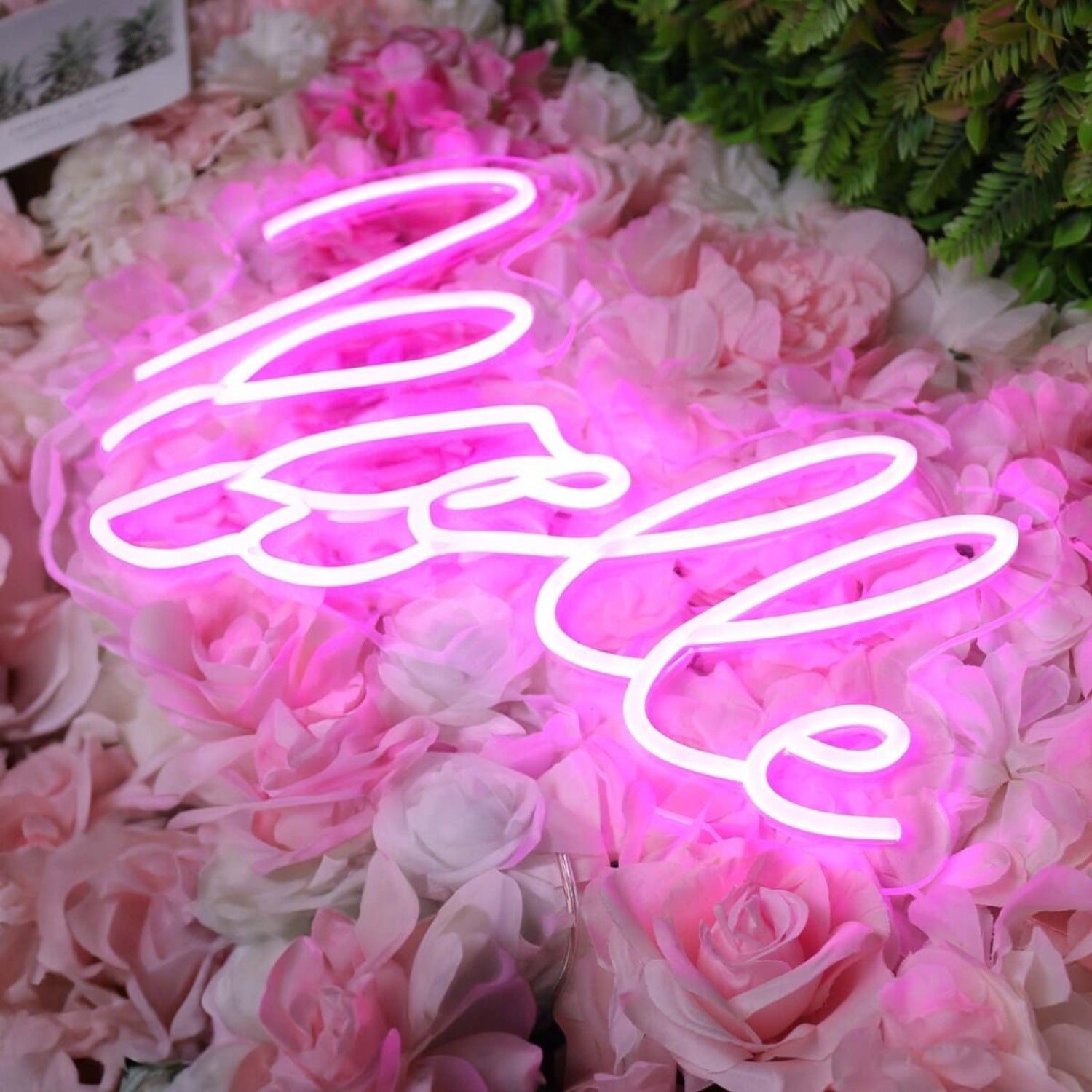 Noelle Pink Led Neon Sign - Shineneon