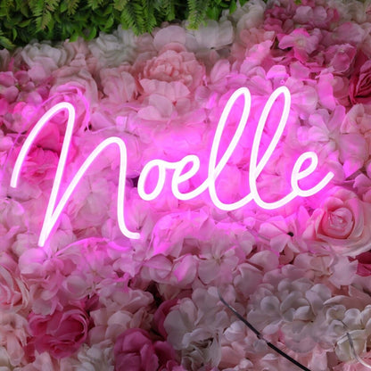 Noelle Pink Led Neon Sign - Shineneon