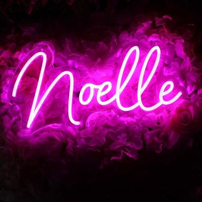 Noelle Pink Led Neon Sign - Shineneon