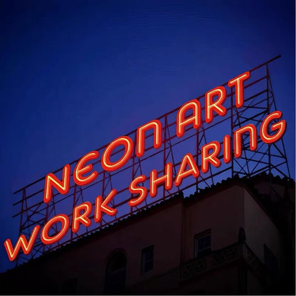 Noen Art Work Sharing 3D Frontlit Channel Letters Led Light Sign - Shineneon