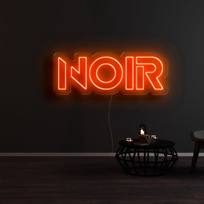 Noir Led Neon Sign | Shineneon