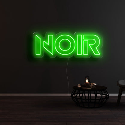 Noir Led Neon Sign | Shineneon