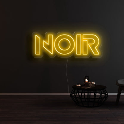 Noir Led Neon Sign | Shineneon