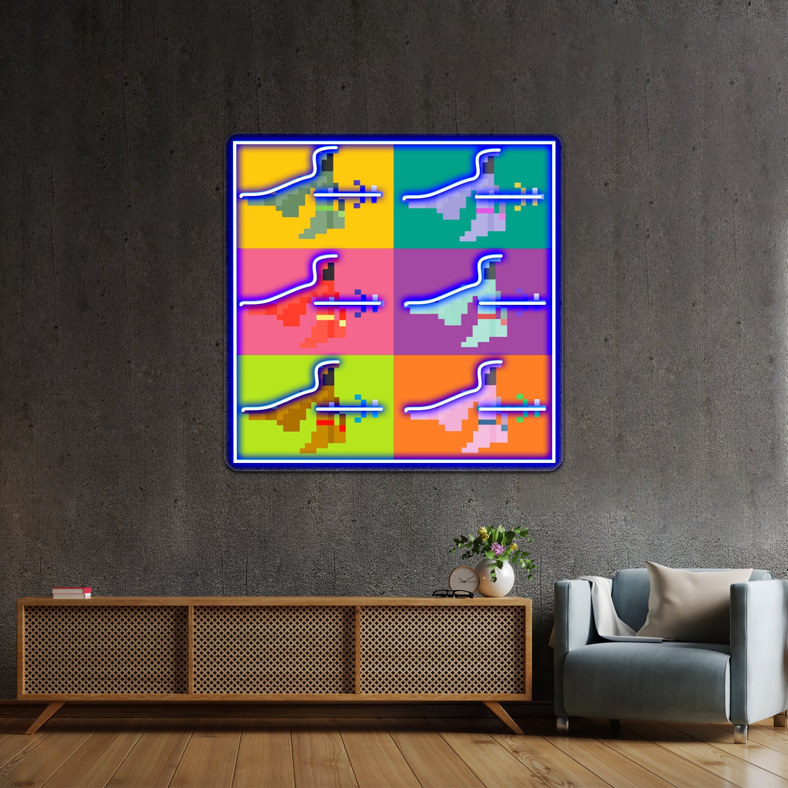 Noita Pop Artwork Business Led Sign | Shineneon