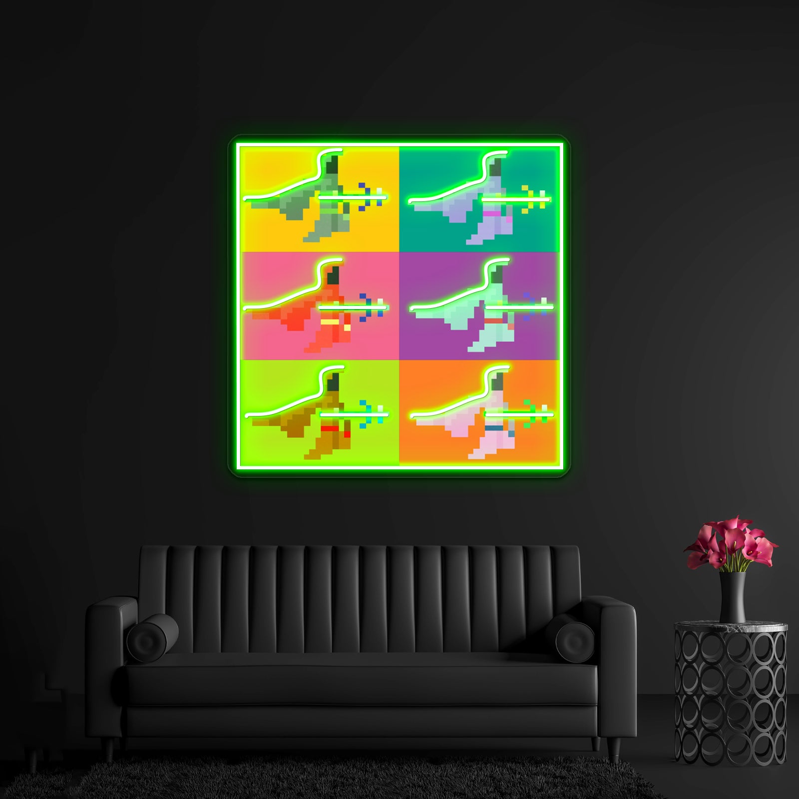 Noita Pop Artwork Business Led Sign | Shineneon