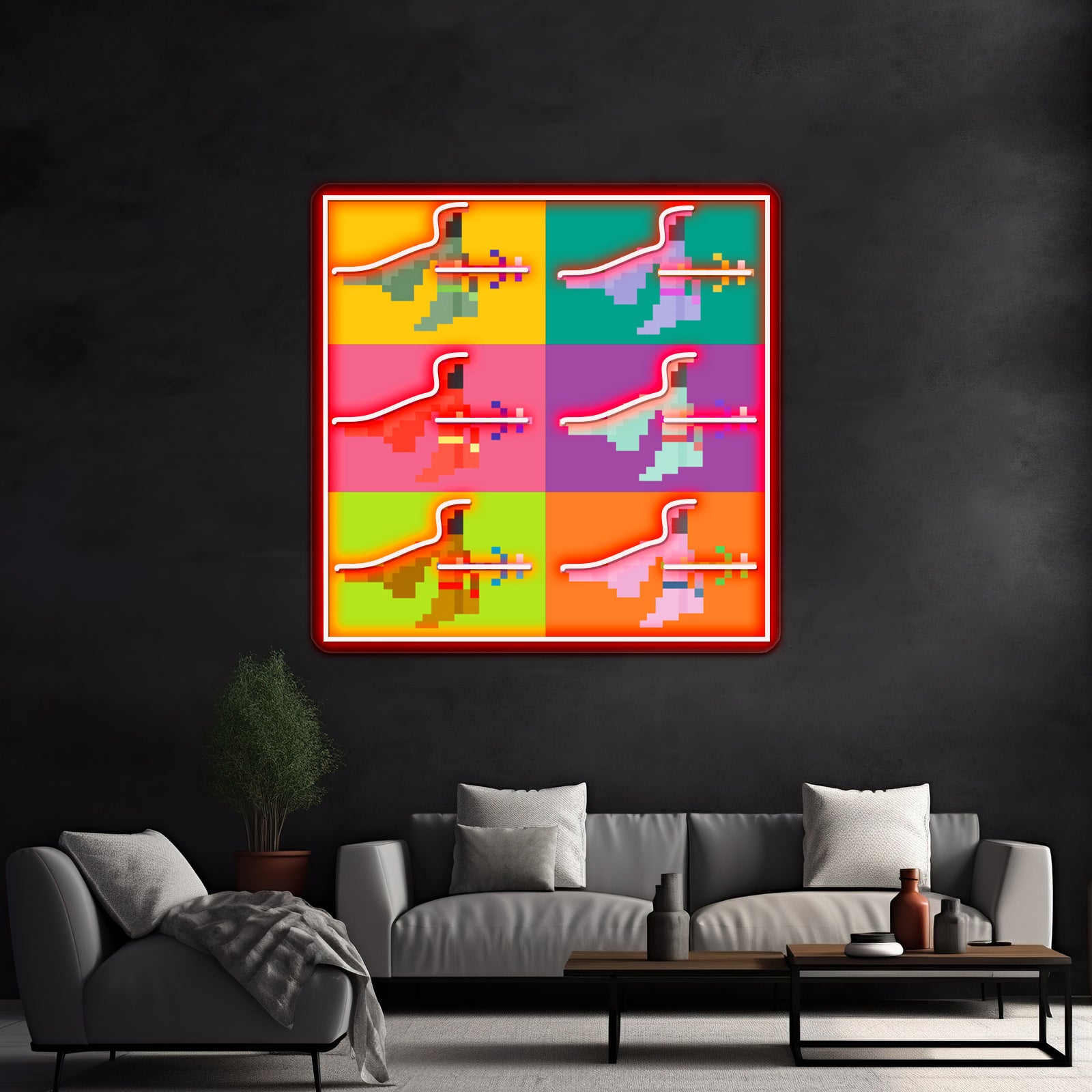 Noita Pop Artwork Business Led Sign | Shineneon