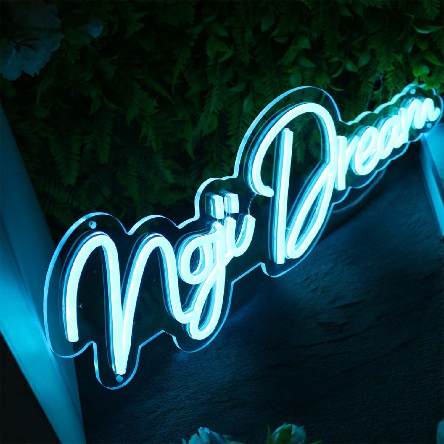 Noji Dream Blue Led Neon Sign - Shineneon