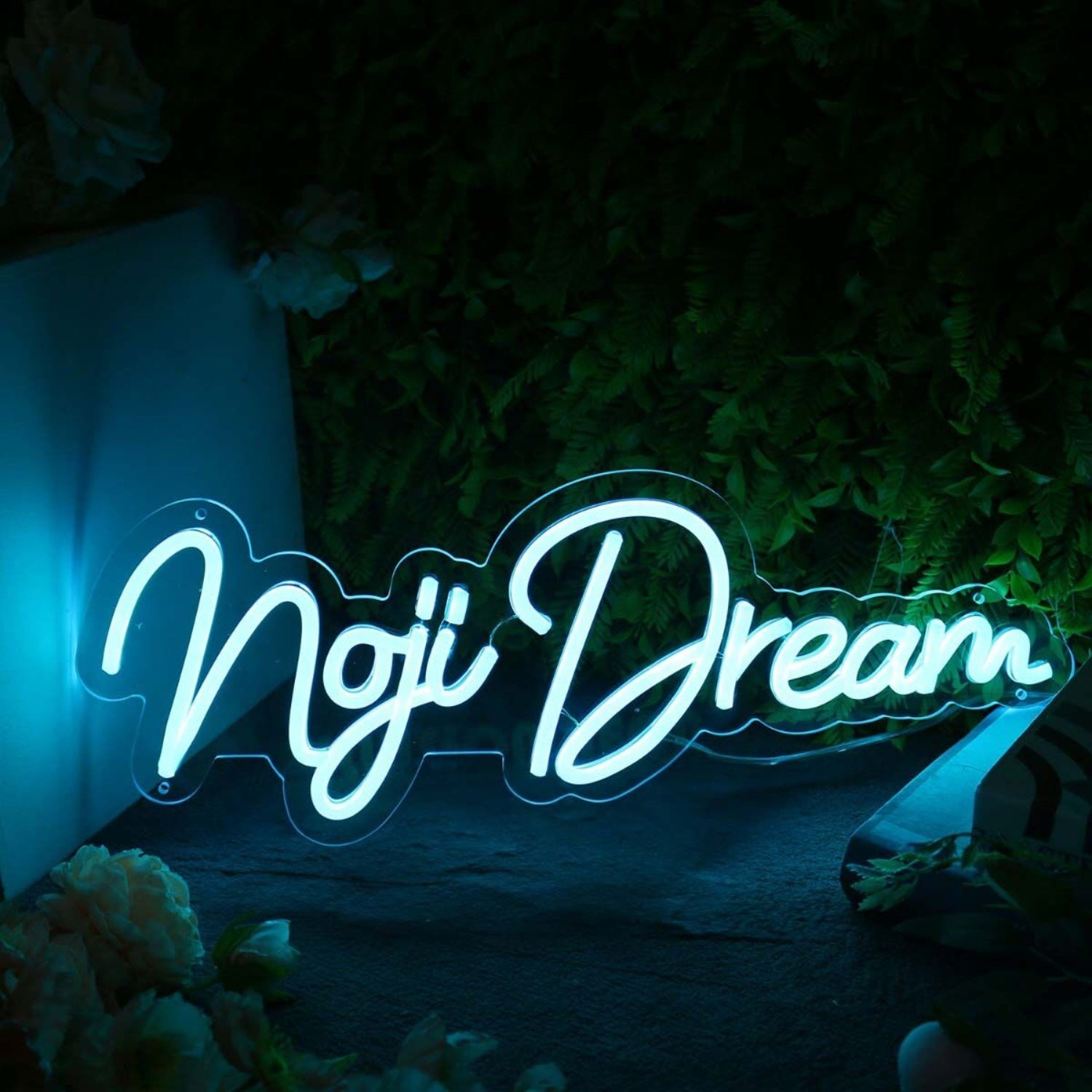 Noji Dream Blue Led Neon Sign - Shineneon