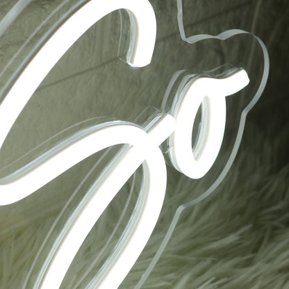 Non Lo So White Led Neon Sign - Shineneon