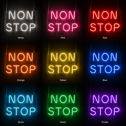 Non Stop LED Neon Sign - 05 Color Grid