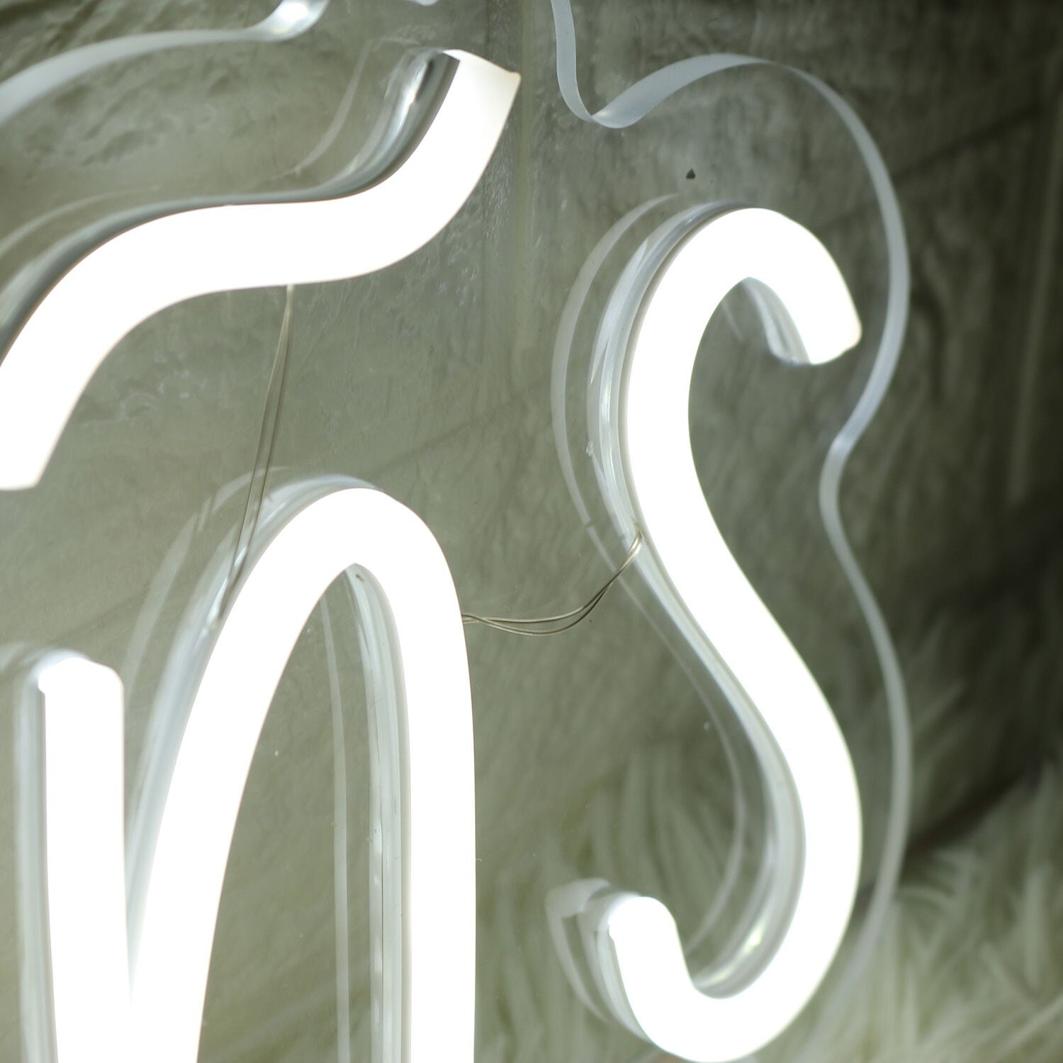 Nons White Led Neon Sign - Shineneon