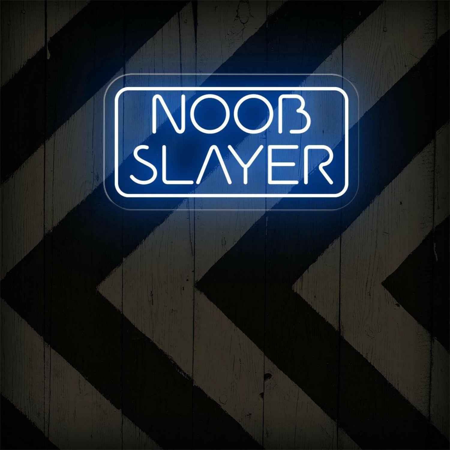 Noob Slayer Warm Orange Led Neon Sign For Gaming Room And Esports Decor | Shineneon